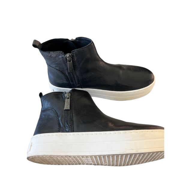 J. Slides Hisle Leather Platform Sneaker - Picture 6 of 11